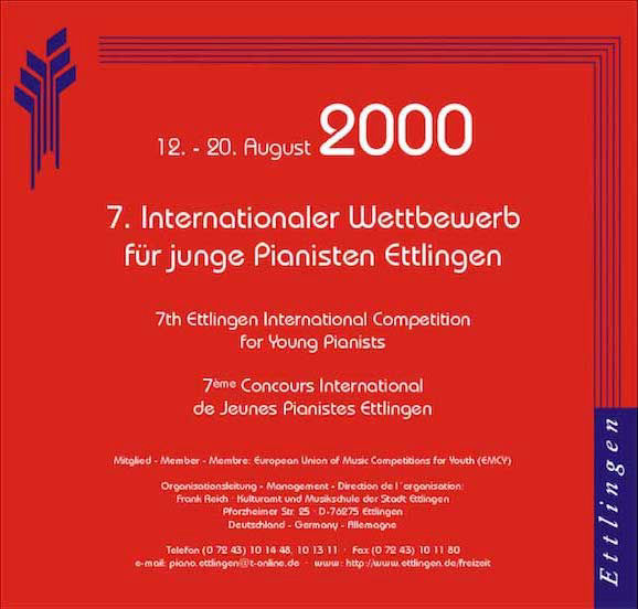 Program Book 2000
