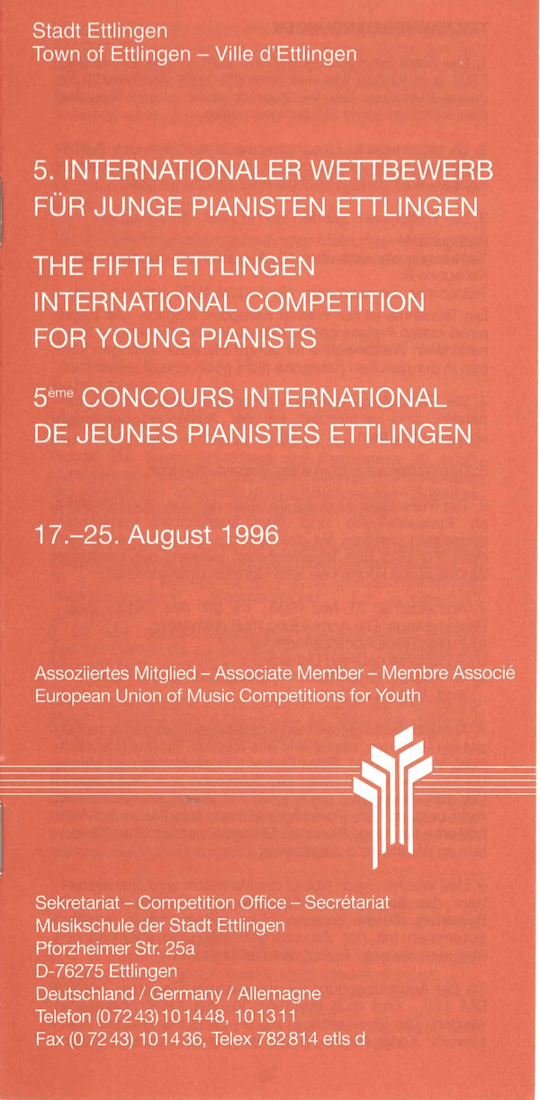 Brochure 1996