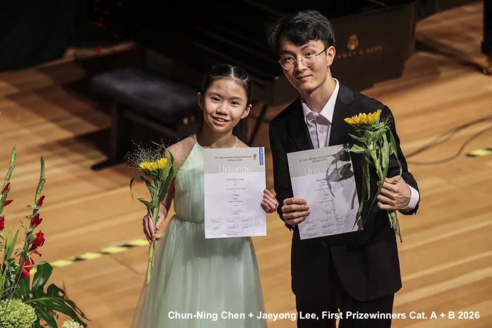First Prizewinners Categories A + B 2026